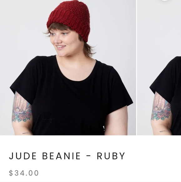 Known Supply Knit Cap Ruby NWT - Picture 10 of 10